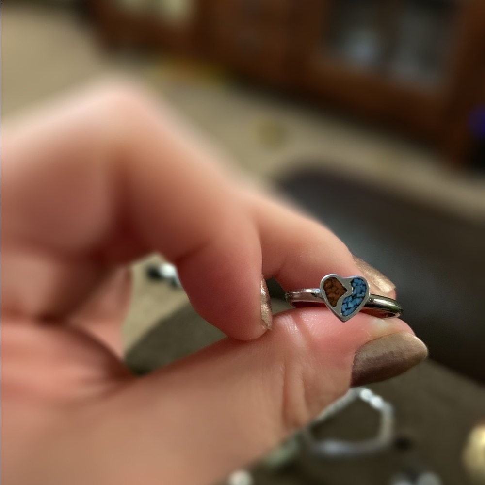 Size 6 heart ring